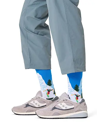 HAPPY SOCKS | Herren Socken SLALOM 41-46 white | 